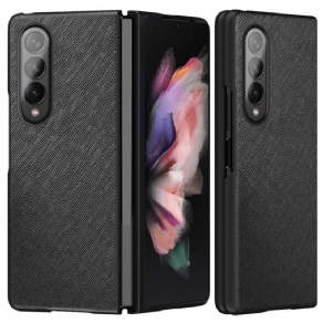 Cover Samsung Galaxy Z Fold 4 Vævet Tekstur