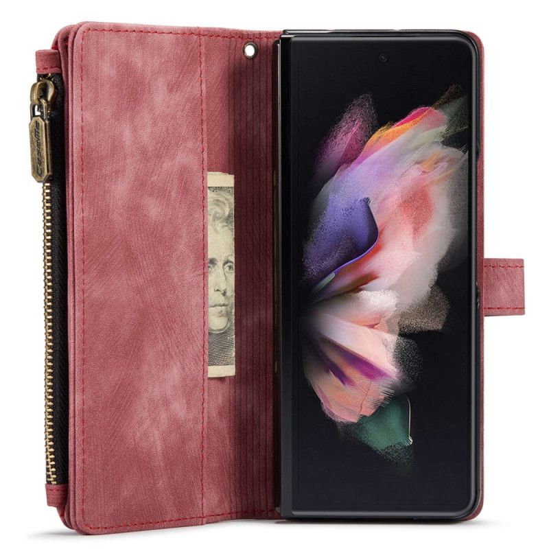 Flip Cover Samsung Galaxy Z Fold 4 Punge Etui Caseme Series C30 Tegnebog