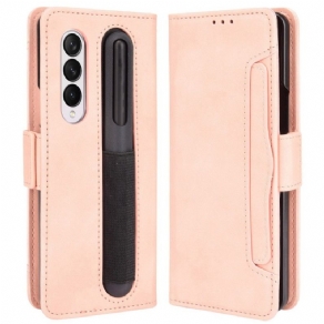 Flip Cover Samsung Galaxy Z Fold 4 Spion Med Penneopbevaring