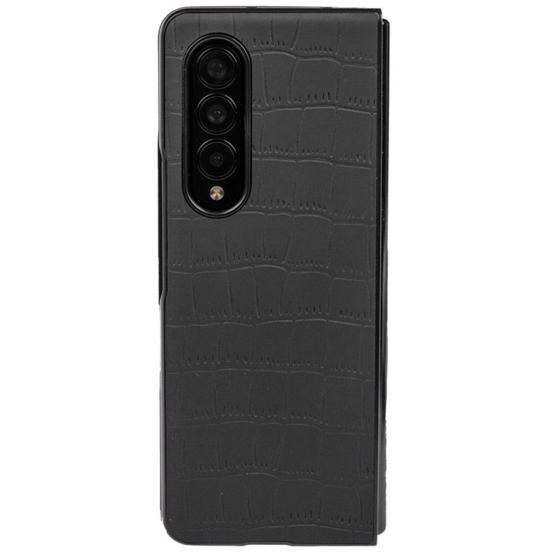 Mobilcover Samsung Galaxy Z Fold 4 Croc Præget