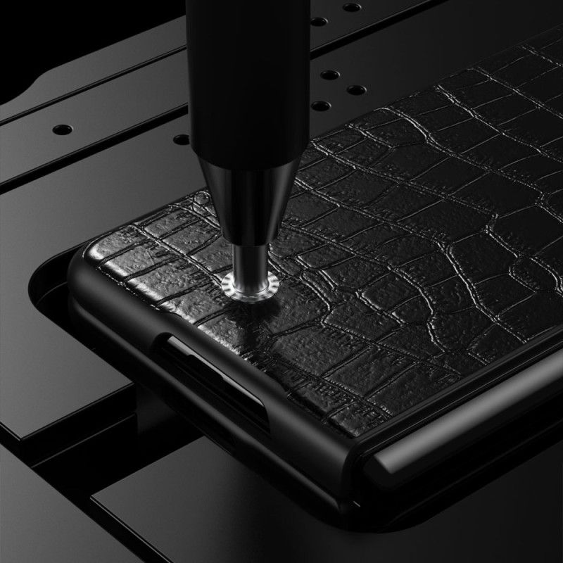 Mobilcover Samsung Galaxy Z Fold 4 Klassisk Croc