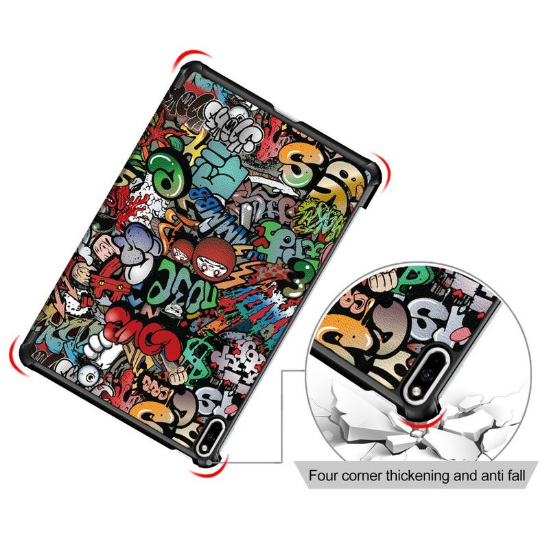 Cover Huawei MatePad Pro Forbedret Graffiti