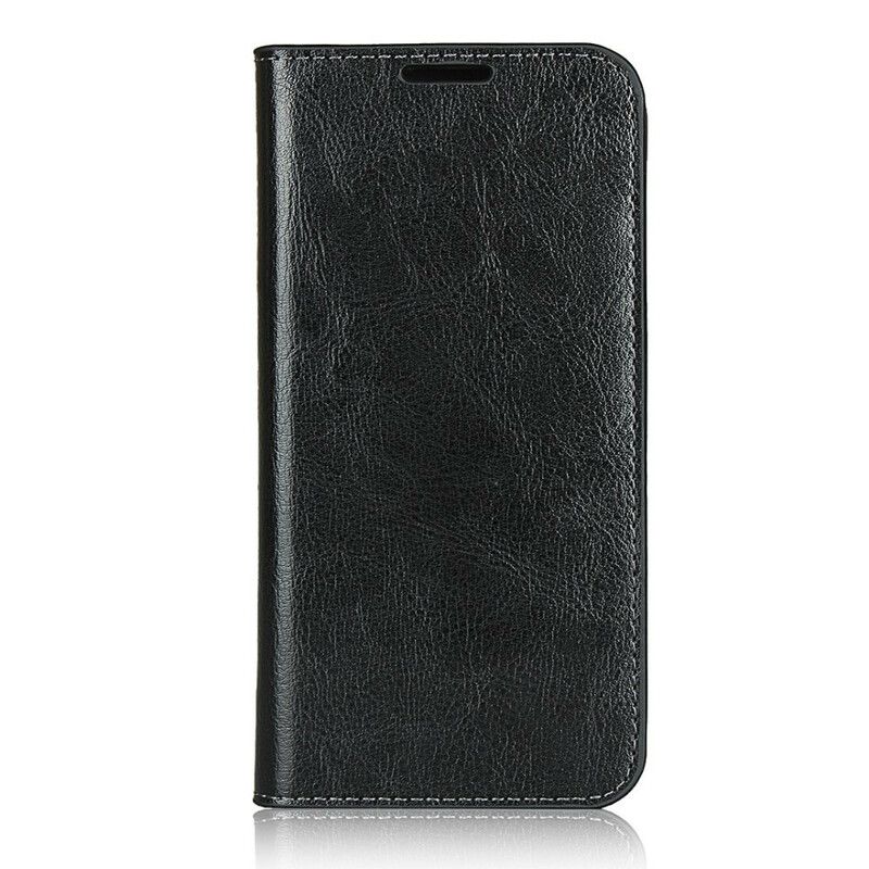 Cover Samsung Galaxy A41 Flip Cover Ægte Læder