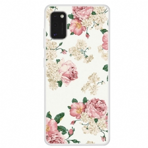 Cover Samsung Galaxy A41 Frihedsblomster