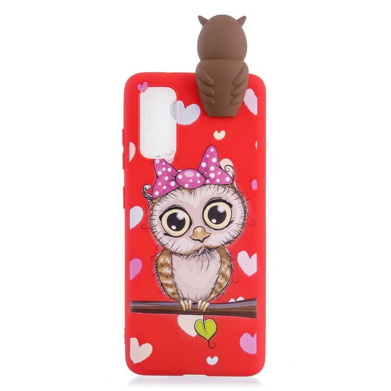 Cover Samsung Galaxy A41 Frøken Ugle 3d