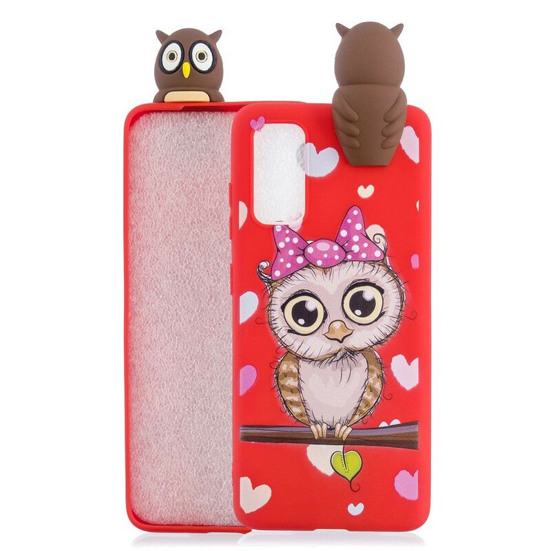 Cover Samsung Galaxy A41 Frøken Ugle 3d