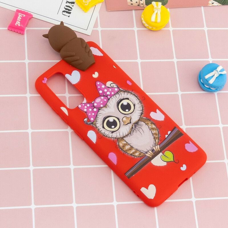 Cover Samsung Galaxy A41 Frøken Ugle 3d