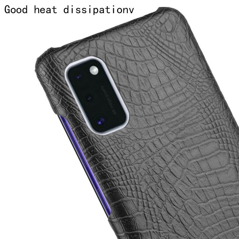 Cover Samsung Galaxy A41 Krokodillehudeffekt