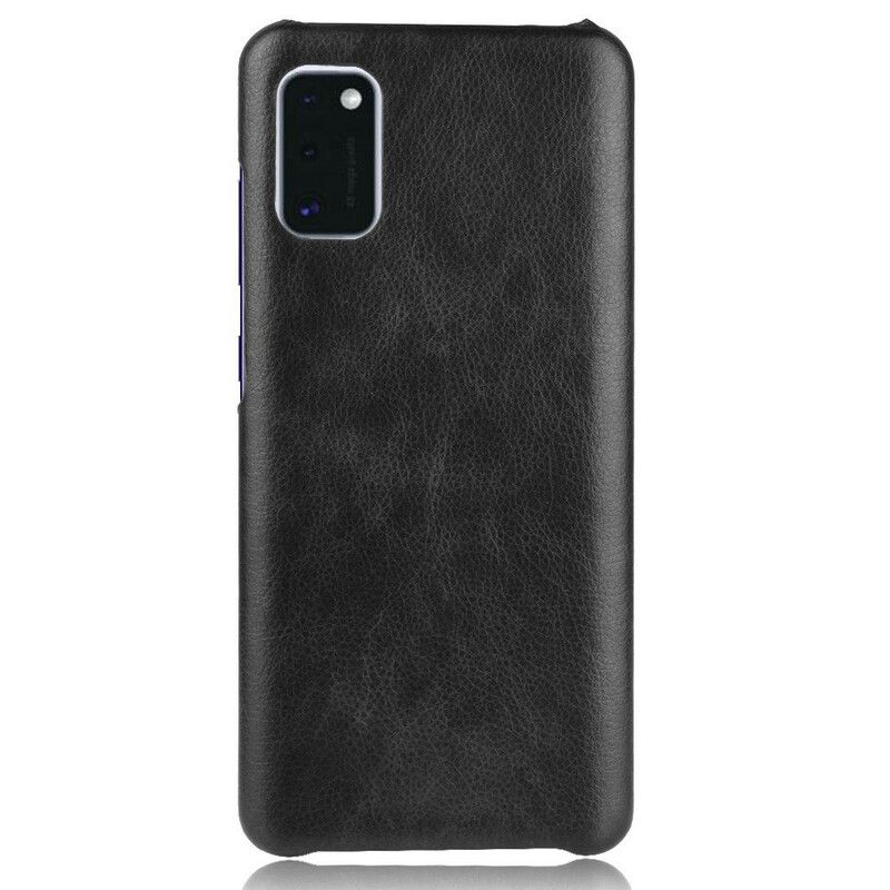 Cover Samsung Galaxy A41 Performance Litchi-lædereffekt