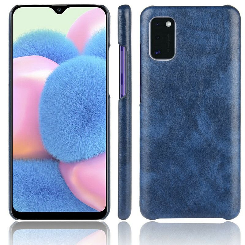 Cover Samsung Galaxy A41 Performance Litchi-lædereffekt