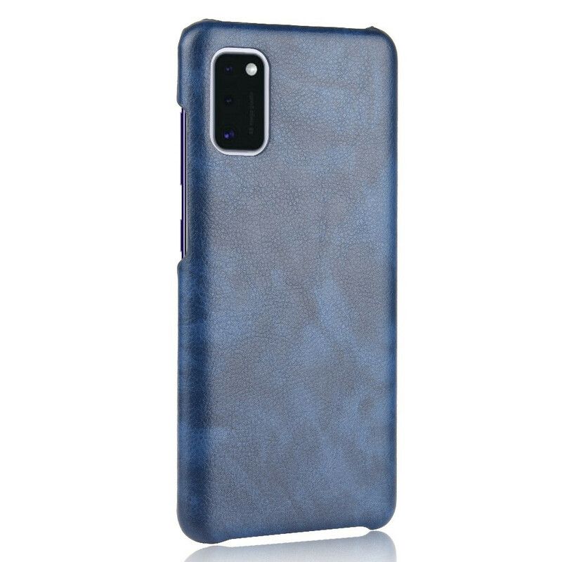 Cover Samsung Galaxy A41 Performance Litchi-lædereffekt