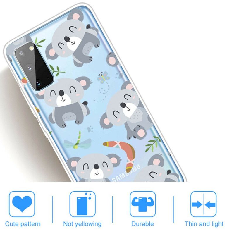 Cover Samsung Galaxy A41 Søde Koalaer