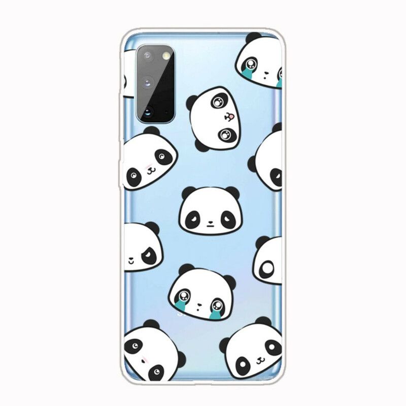 Cover Samsung Galaxy A41 Transparente Sentimentale Pandaer