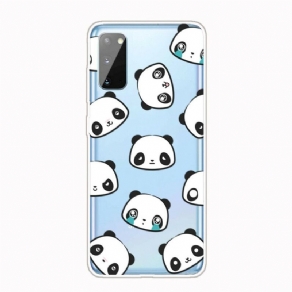 Cover Samsung Galaxy A41 Transparente Sentimentale Pandaer