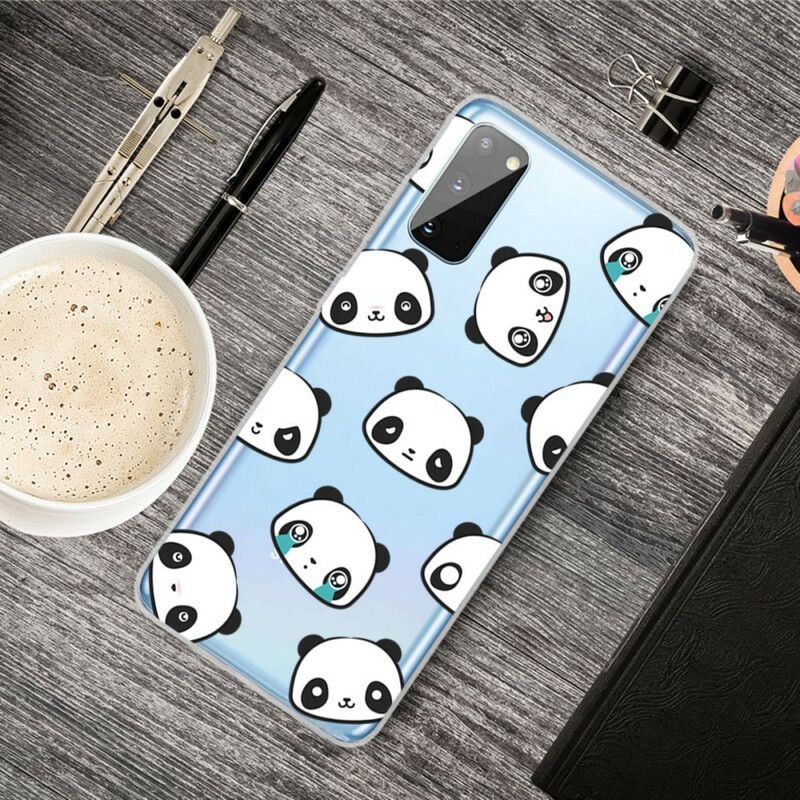 Cover Samsung Galaxy A41 Transparente Sentimentale Pandaer