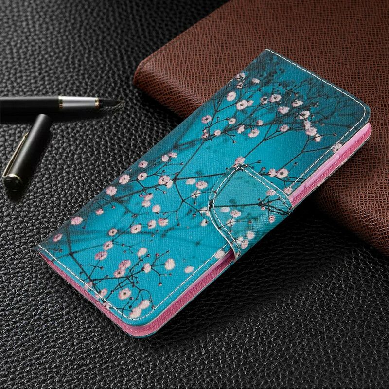 Flip Cover Samsung Galaxy A41 Blomstrende Træ