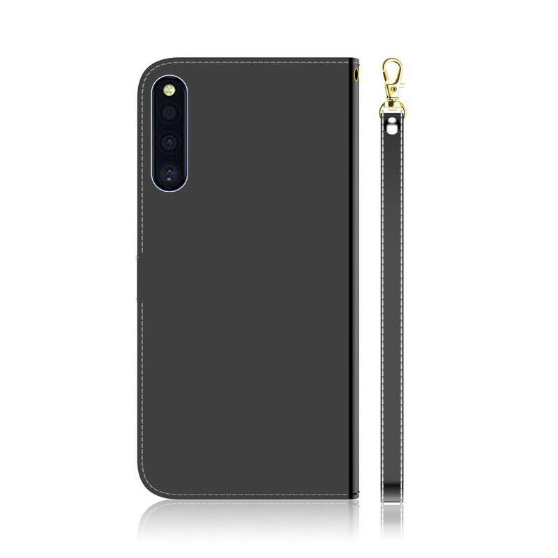 Flip Cover Samsung Galaxy A41 Faux Læder Spejlcover