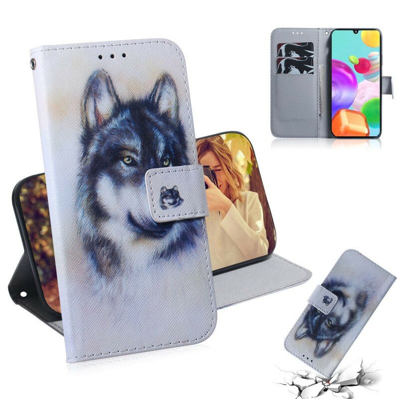 Flip Cover Samsung Galaxy A41 Hundeblik