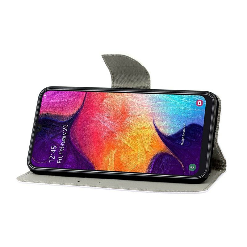 Flip Cover Samsung Galaxy A41 Med Snor Thong Tusindfryd