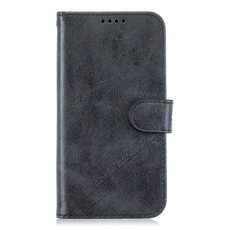 Læder Cover Samsung Galaxy A41 Faux Læder Best Case