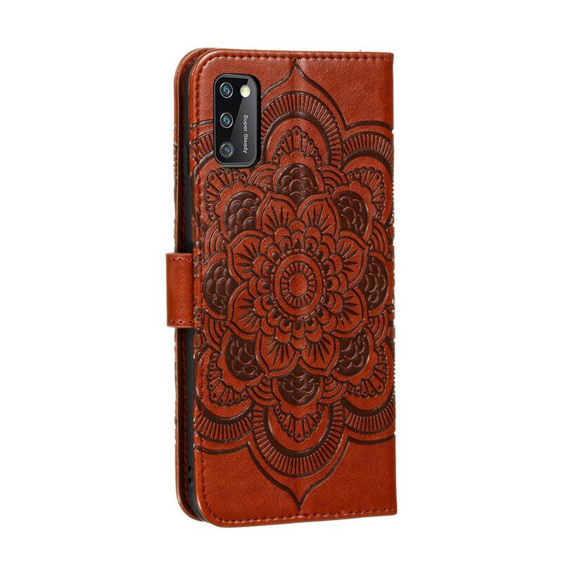 Læder Cover Samsung Galaxy A41 Heltal Mandala