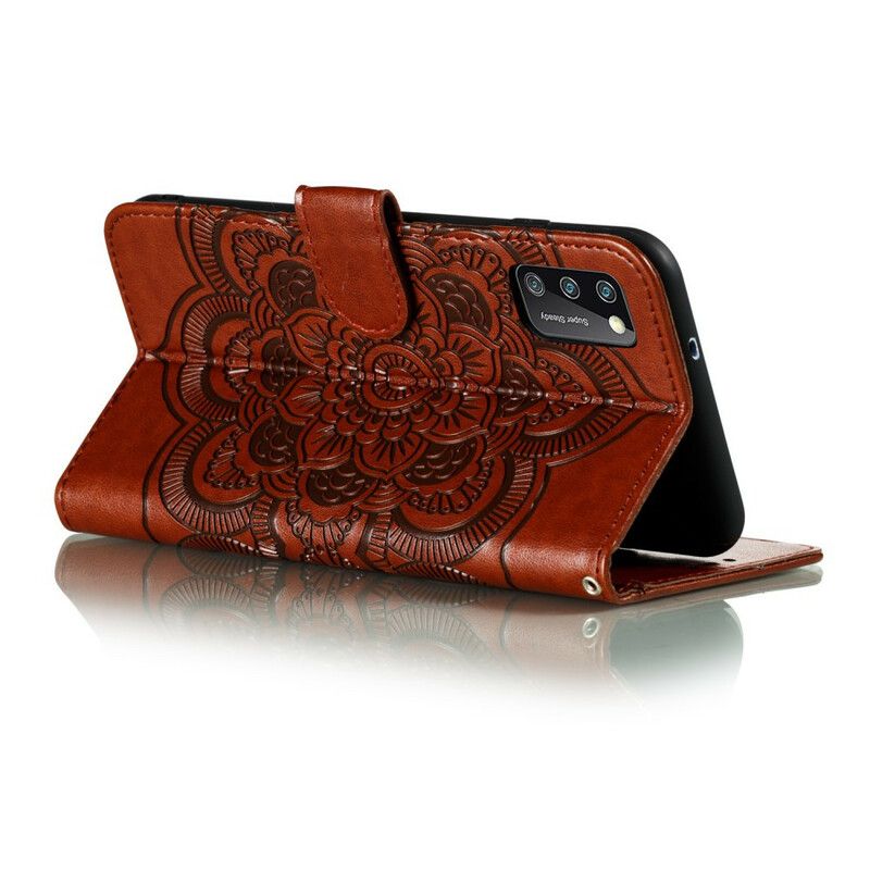 Læder Cover Samsung Galaxy A41 Heltal Mandala