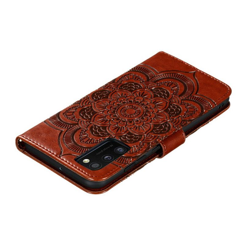 Læder Cover Samsung Galaxy A41 Heltal Mandala