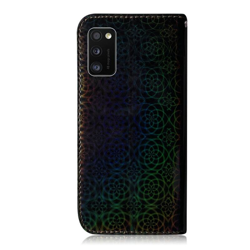 Læder Cover Samsung Galaxy A41 Ren Farve