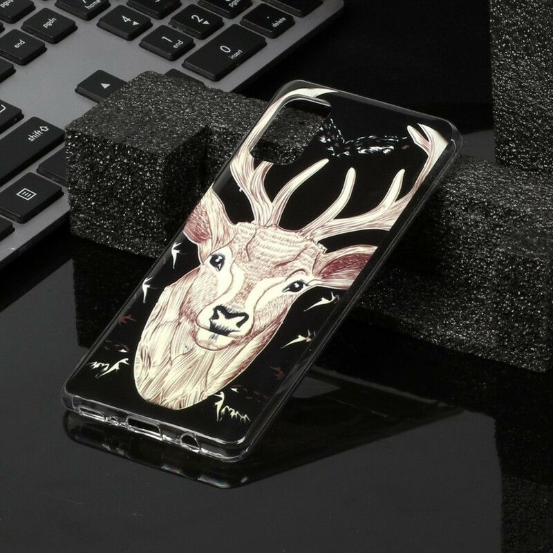 Mobilcover Samsung Galaxy A41 Fluorescerende Majestic Stag