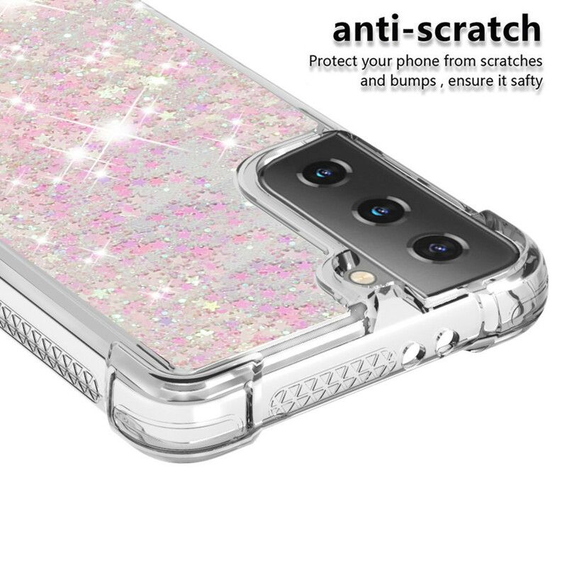 Cover Samsung Galaxy S21 5G Desire Glitter