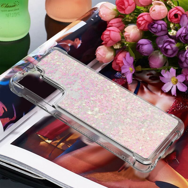 Cover Samsung Galaxy S21 5G Desire Glitter