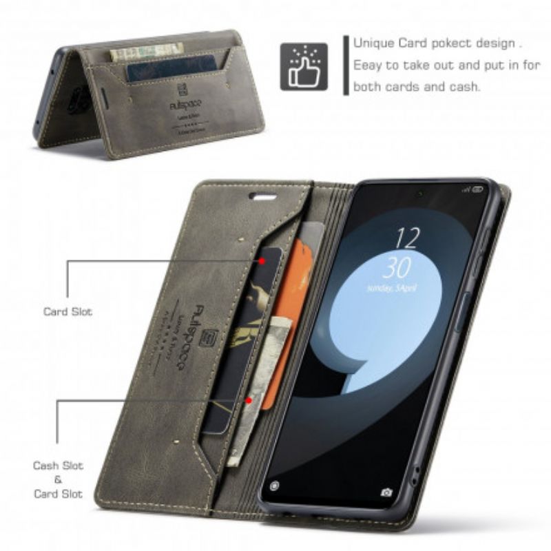 Cover Samsung Galaxy S21 5G Flip Cover Autspace Rfid-serien