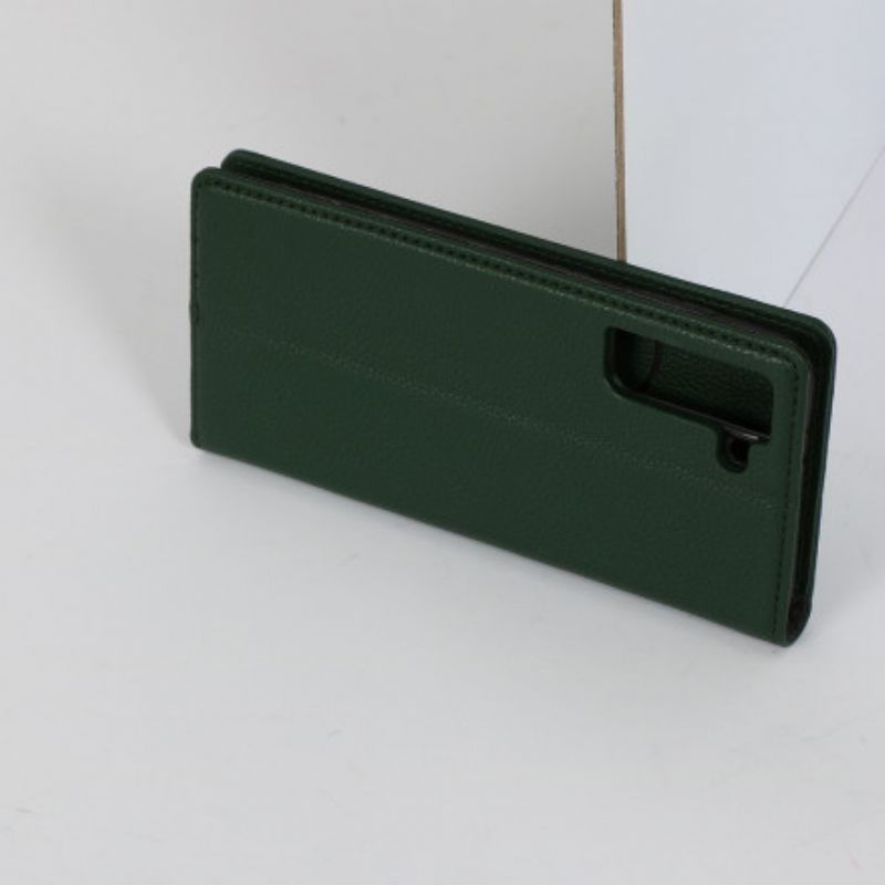 Cover Samsung Galaxy S21 5G Flip Cover Hanman Lædereffekt