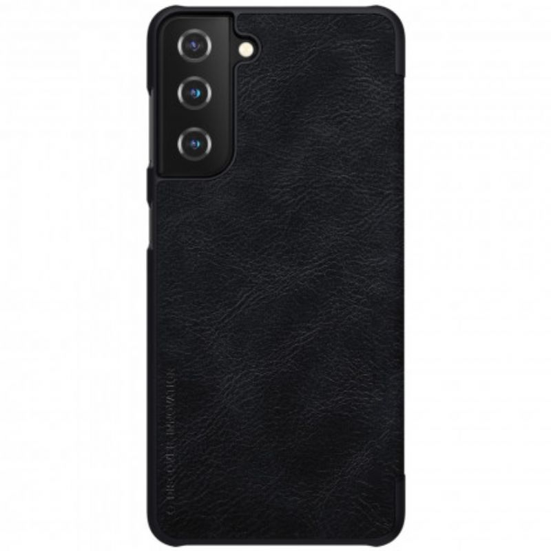 Cover Samsung Galaxy S21 5G Flip Cover Nillkin Qin-serien