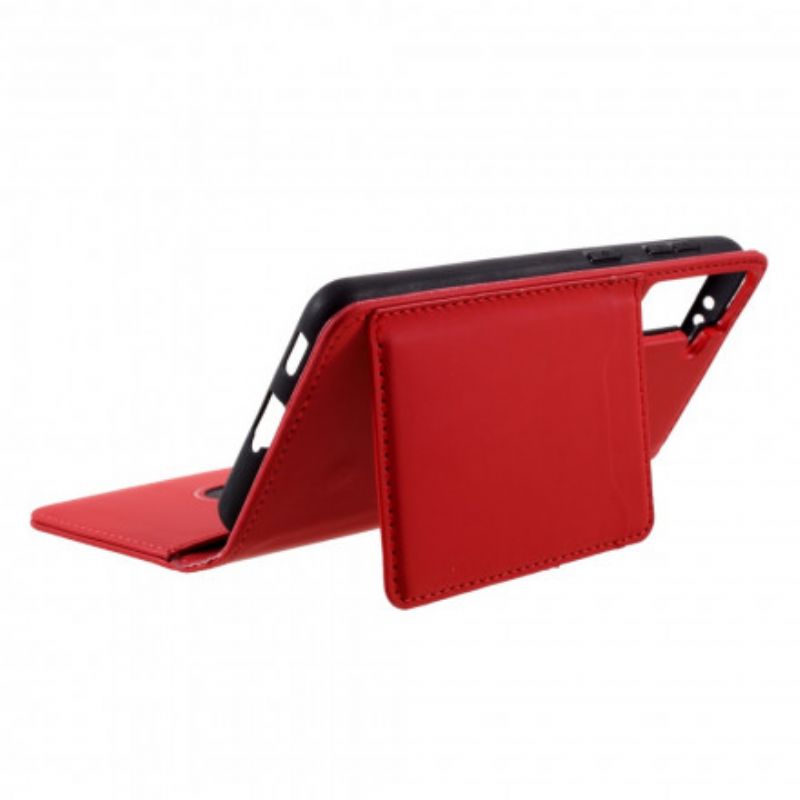 Cover Samsung Galaxy S21 5G Flip Cover Støttekortholder