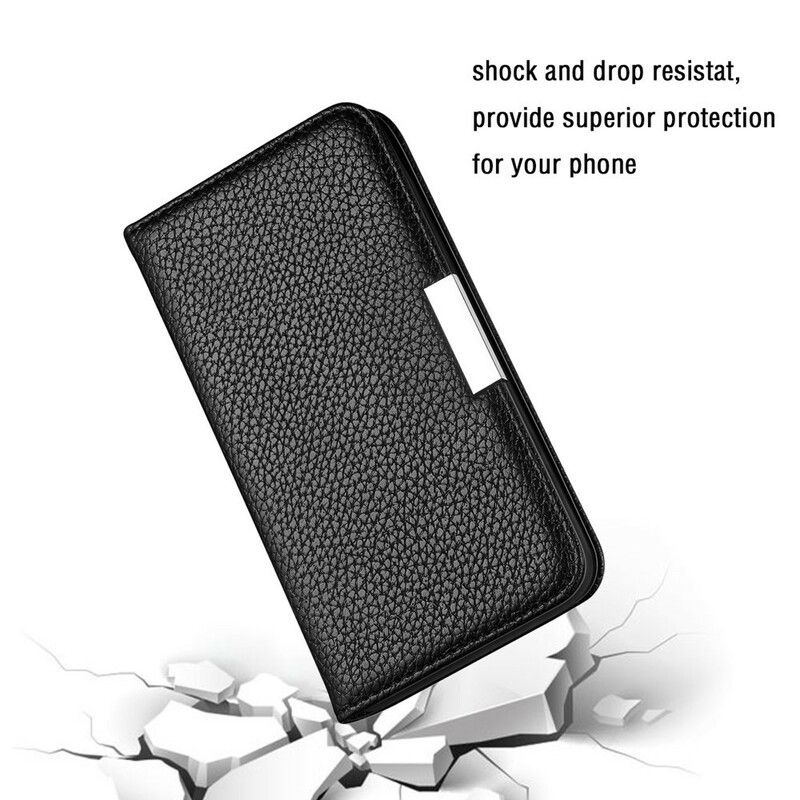 Cover Samsung Galaxy S21 5G Flip Cover Ultra Chic Litchi Imiteret Læder