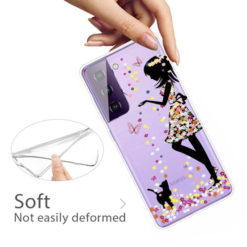 Cover Samsung Galaxy S21 5G Magisk Kvinde