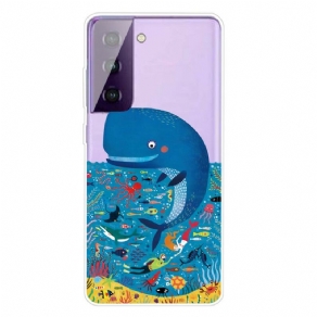 Cover Samsung Galaxy S21 5G Marine Verden