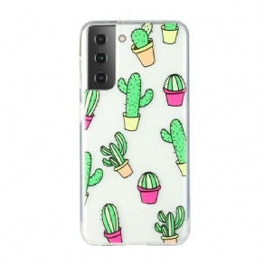 Cover Samsung Galaxy S21 5G Minikaktusser