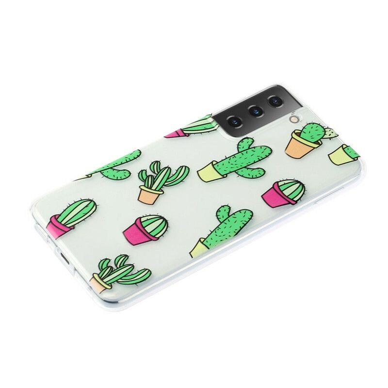 Cover Samsung Galaxy S21 5G Minikaktusser