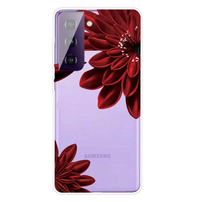 Cover Samsung Galaxy S21 5G Vildblomster