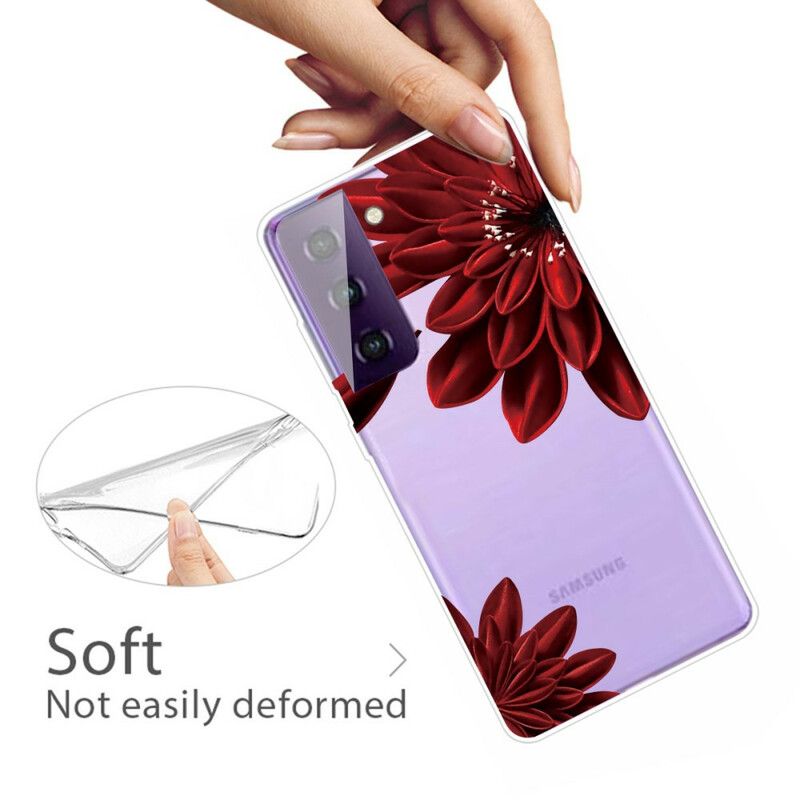 Cover Samsung Galaxy S21 5G Vildblomster