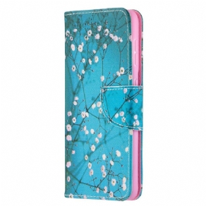 Flip Cover Samsung Galaxy S21 5G Blomstrende Træ