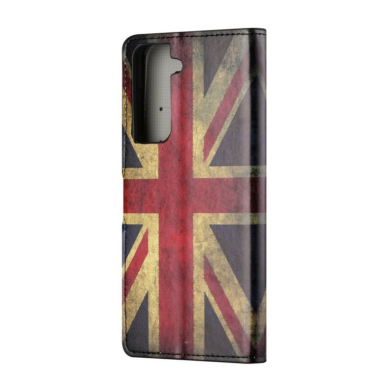 Flip Cover Samsung Galaxy S21 5G Englands Flag