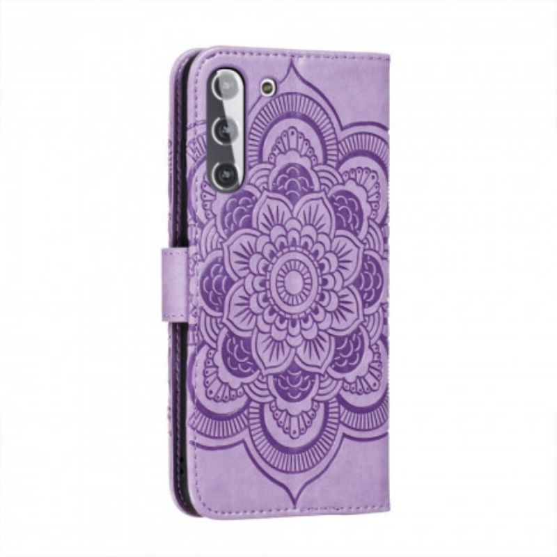 Flip Cover Samsung Galaxy S21 5G Fuld Mandala