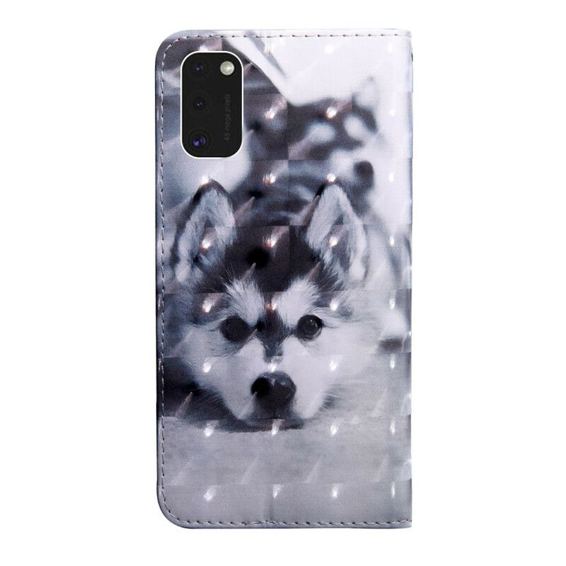 Flip Cover Samsung Galaxy S21 5G Gustave The Dog