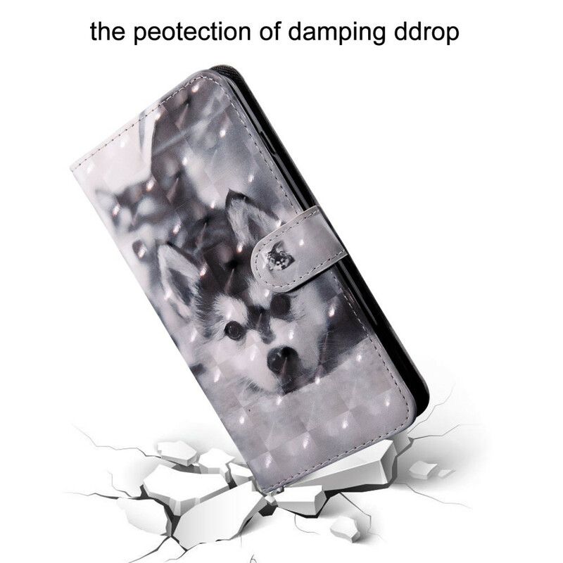 Flip Cover Samsung Galaxy S21 5G Gustave The Dog