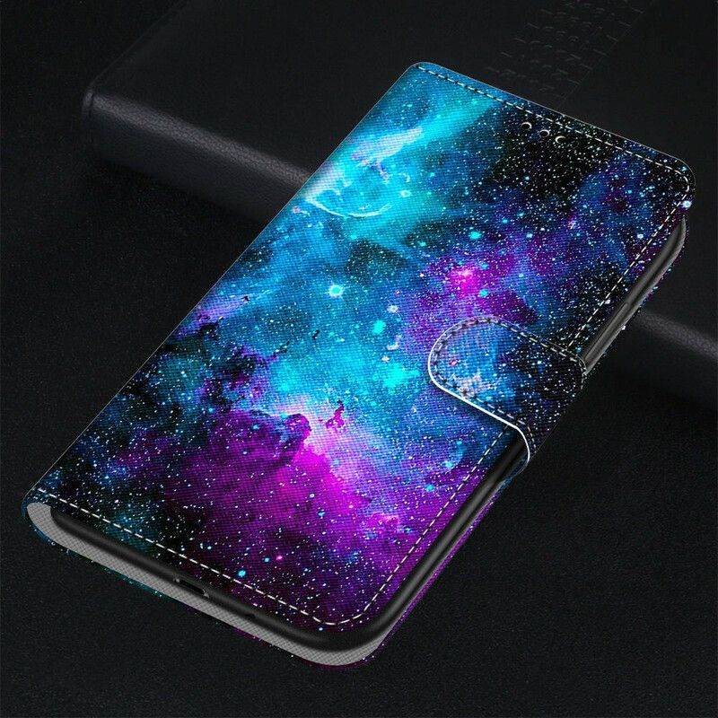 Flip Cover Samsung Galaxy S21 5G Kosmisk Himmel