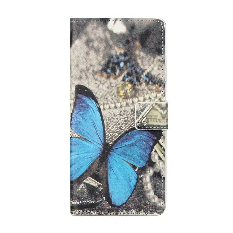 Flip Cover Samsung Galaxy S21 5G Kun Sommerfugle