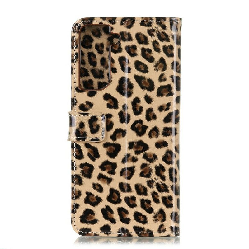 Flip Cover Samsung Galaxy S21 5G Leopard